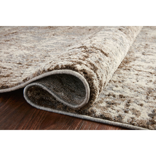 17 Stories Berngerus Natural/Mocha Rug & Reviews Wayfair